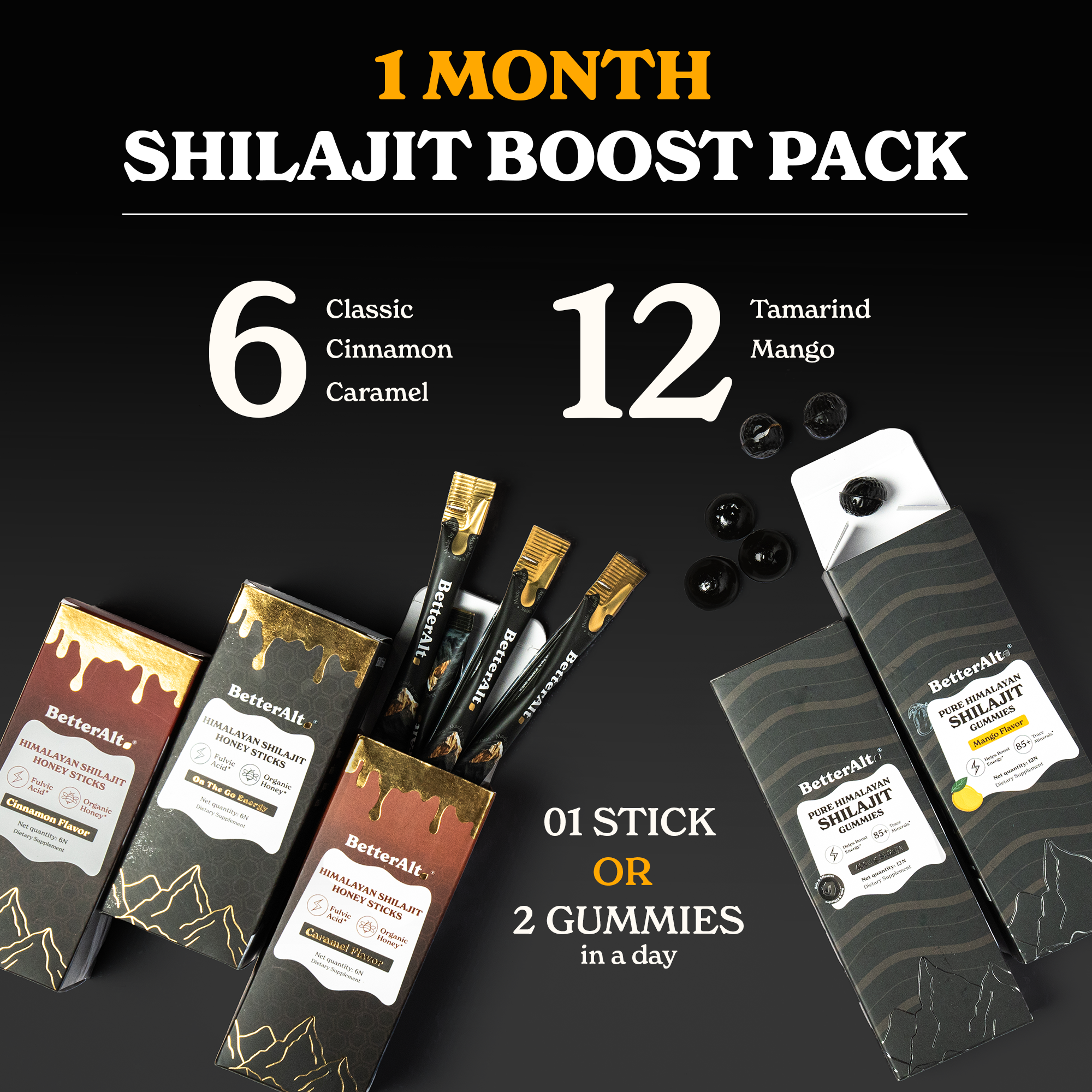 Ultimate Shilajit Energy Kit