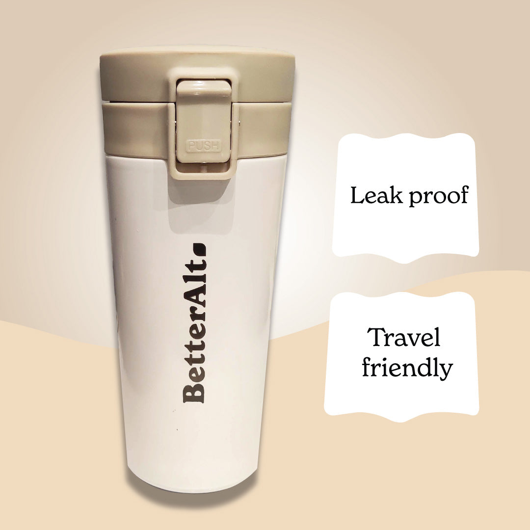 Himalayan Shilajit Resin & Insulated, Stainless Steel Tumbler